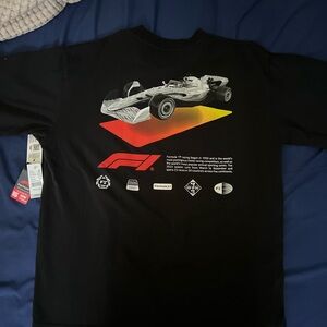 Formula 1 Black Graphic Tee